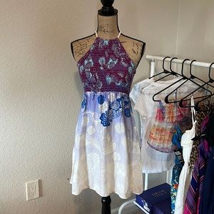 Delia’s brand 2000’s summer halter dress size medium.